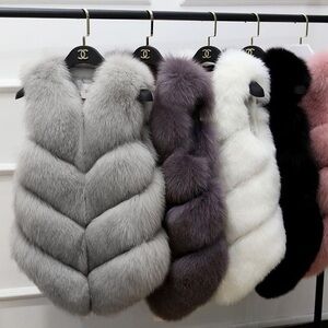 Chic Faux Fur Vest Collection